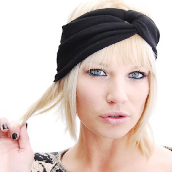 2 Roberto Cavalli Silk twisted turban Headbands - Picture 6 of 8